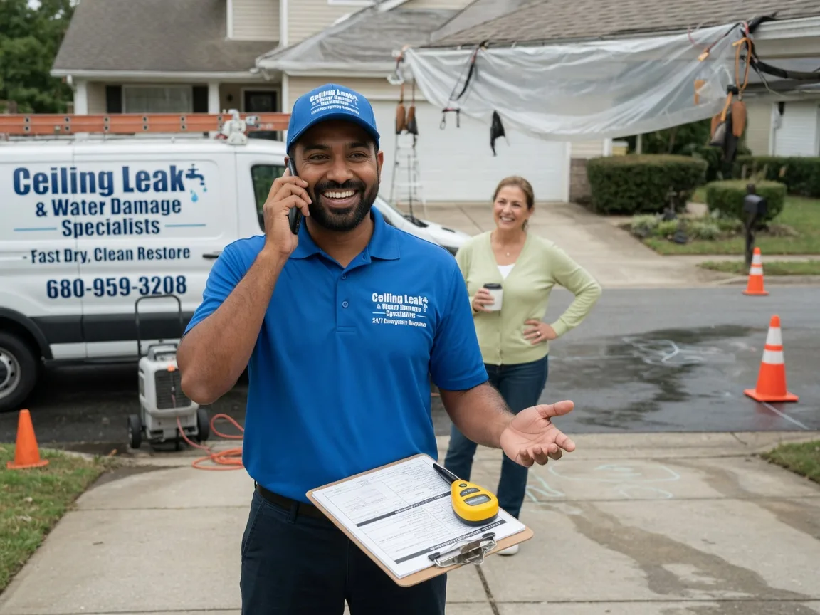 Ceiling Leak Cleanup Wells Tannery, PA FAQs