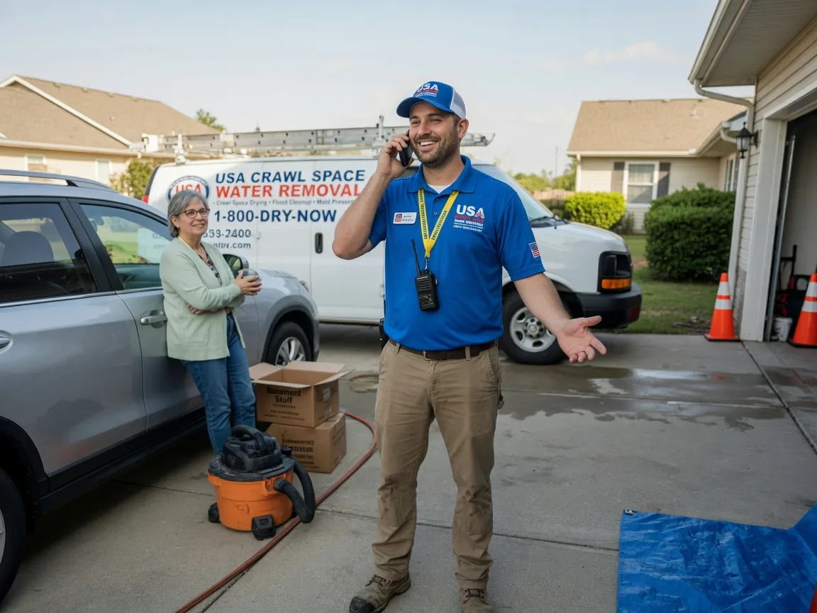 Crawl Space Water Removal Wells Tannery, PA FAQs